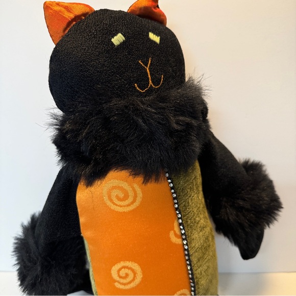 Woof & Poof Large Halloween Cat with Music Box - Picture 3 of 6